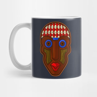 Ancient african aboriginal mask design Mug